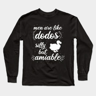 Dodo Wortspiel lustiger Spruch Männer Geschenk Long Sleeve T-Shirt